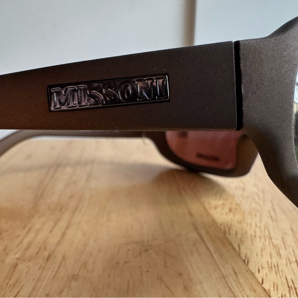 NWOT Missoni Dark Brown Sunglasses MI52804 - Picture 7 of 10